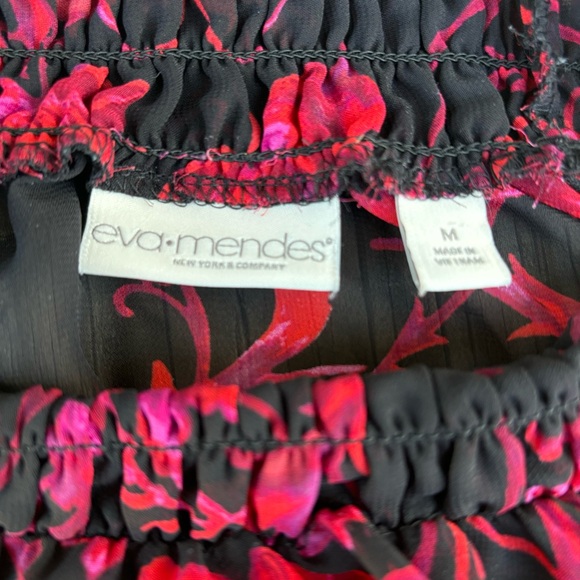 Eva Mendes sheer high neck blouse! - Picture 5 of 5